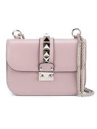 Small Leather Rockstud Shoulder Bag Valentino Garavani