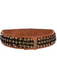 beaded woven belt Alberta Ferretti