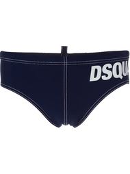 плавки с логотипом  Dsquared2 Beachwear