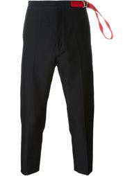 брюки в клетку  Jil Sander