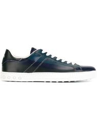 кроссовки с принтом мазков краски Tod's