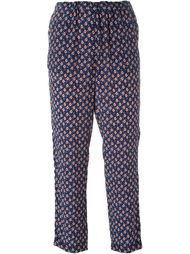 flower print trousers Alberto Biani