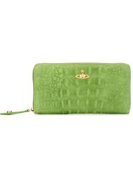 кошелек с эффектом змеиной кожи  Vivienne Westwood