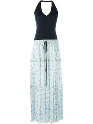 платье с плиссированной юбкой Chloé