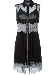 платье с кружевной вставкой  McQ Alexander McQueen