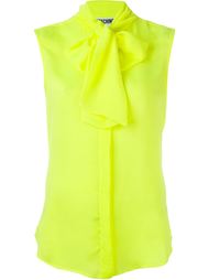 блузка с завязкой на бант Moschino