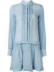полосатое платье с мятым эффектом See By Chloé