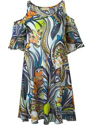 платье с цветочным принтом   Emilio Pucci