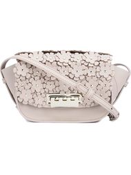 'Eartha Iconic' appliqué micro accordion crossbody bag Zac Zac Posen
