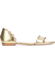 сандалии с зубчатой отделкой Loeffler Randall