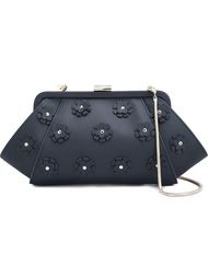 floral appliqué 'Posen' clutch  Zac Zac Posen
