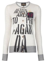 print cardigan Vivienne Westwood Anglomania