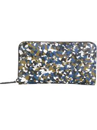 кошелек с гранитным узором Fendi