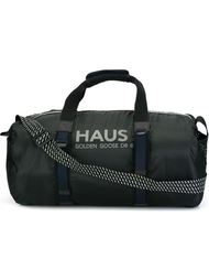 дорожная сумка с принтом логотипа Haus