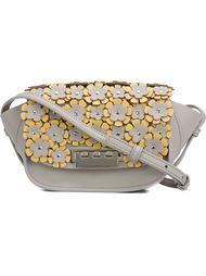 'Eartha Iconic' appliqué micro accordion crossbody bag Zac Zac Posen