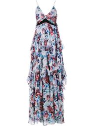 'Caliente' floral print silk sleeveless dress Mary Katrantzou