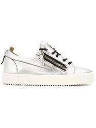 кроссовки с отделкой металлик Giuseppe Zanotti Design