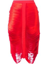 каскадная юбка  Dion Lee