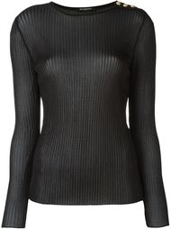джемпер в рубчик Balmain