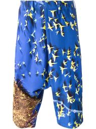 'Parrots' jersey trousers Issey Miyake Men