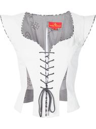 топ-корсет со шнуровкой Vivienne Westwood Red Label