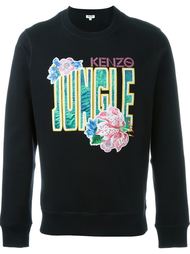 толстовка с вышивкой Kenzo