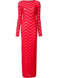 textured maxi dress Gareth Pugh