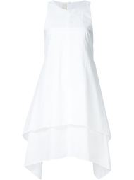 layered sleeveless dress  Forme D'expression