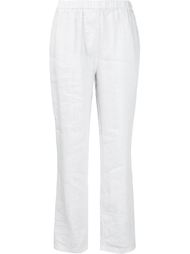 elasticated waist straight-legged trousers Kristensen Du Nord