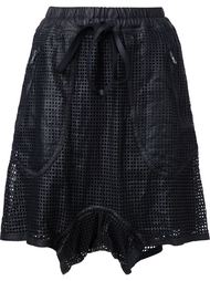 perforated shorts Isaac Sellam Experience