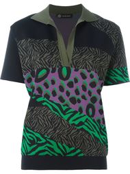 'Wild Patch' polo shirt Versace