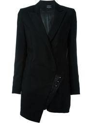 asymmetric blazer playsuit Anthony Vaccarello