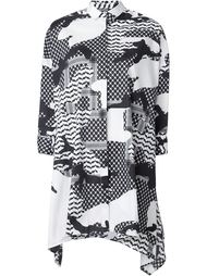 patterned camouflage long shirt Neil Barrett