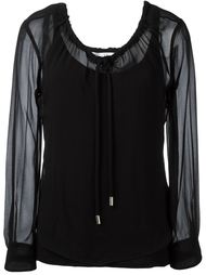 полупрозрачная блузка Max Mara
