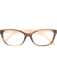 square frame glasses Bulgari