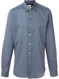 меланжевая рубашка на пуговицах Paul Smith