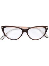 cat-eye glasses Tom Ford