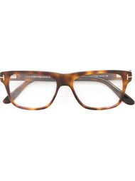 square frame glasses Tom Ford