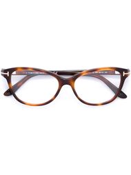 square frame glasses Tom Ford