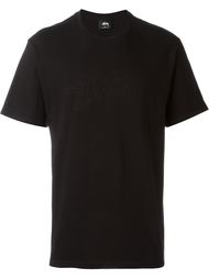 футболка с логотипом  Stussy