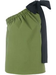 топ на одно плечо  MSGM