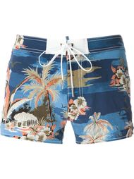 tropical print swim shorts Dsquared2 Beachwear