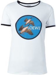 футболка с нашивкой  Loewe