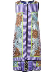 платье шифт с лоскутным узором Etro