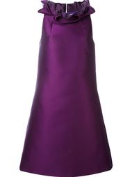 платье с оборками  Lanvin