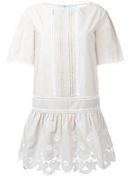 платье с фестонами Blumarine