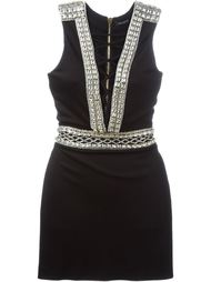 платье со шнуровкой Balmain