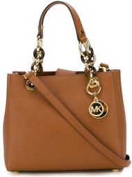 logo charm shoulder bag Michael Michael Kors