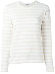 striped knitted long-sleeved T-shirt Comme Des Garçons Comme Des Garçons