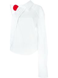 рубашка на одно плечо Jacquemus